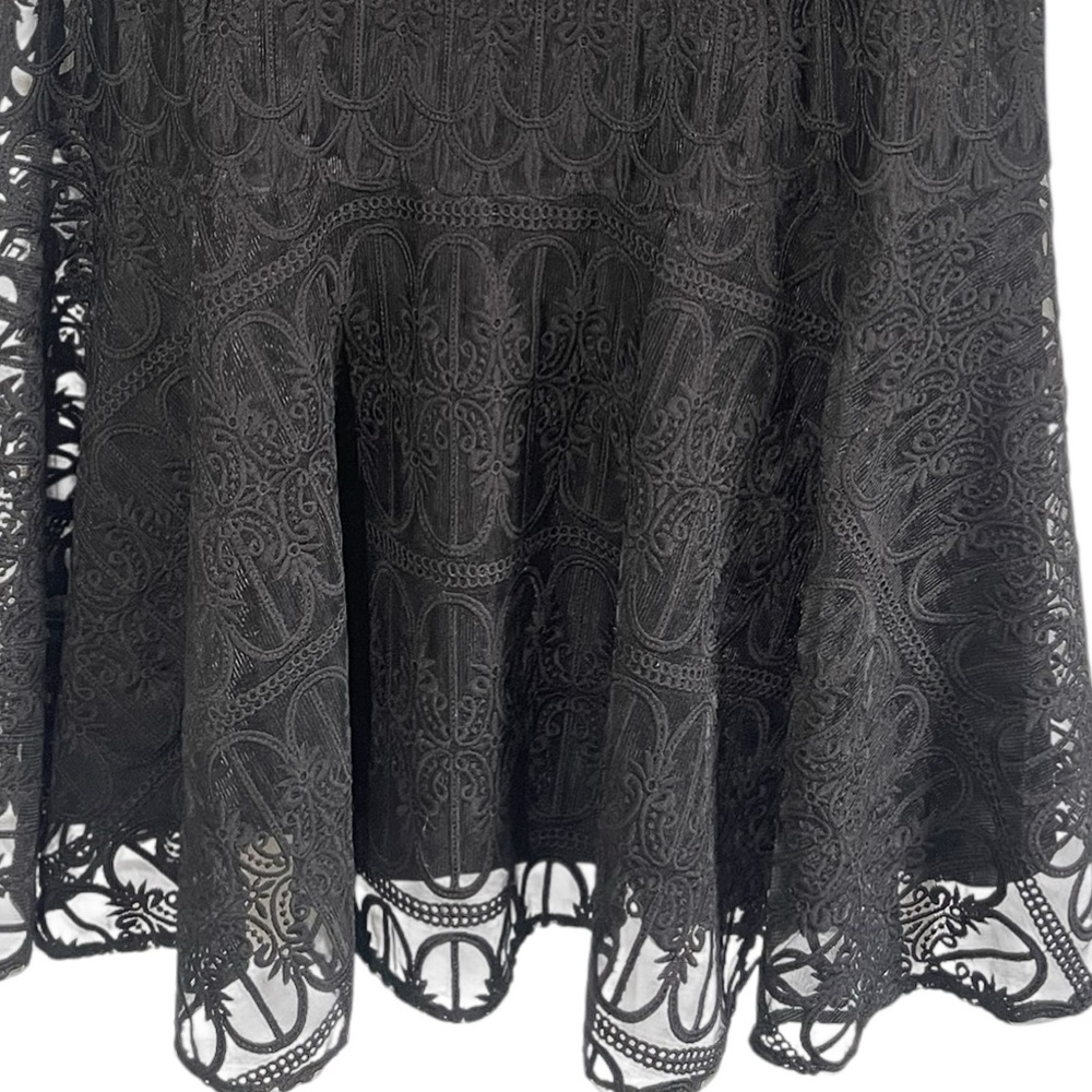 Giovanna Signature Embroidery Luxurious
Lace Black Dress Size 22W - Picture 5 of 9